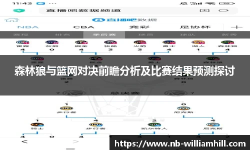 森林狼与篮网对决前瞻分析及比赛结果预测探讨